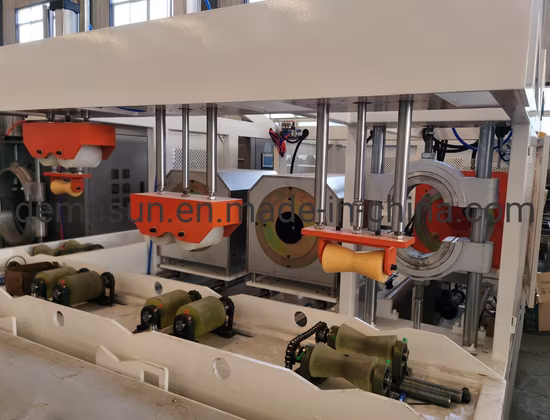 뜨거운 판매 파이프 벨링 기계 단일 더블 오븐 파이프 소켓 만들기 플라스틱 압출 라인 파이프 만들기 기계 파이프 소켓